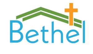 full colour Bethel logo with white text