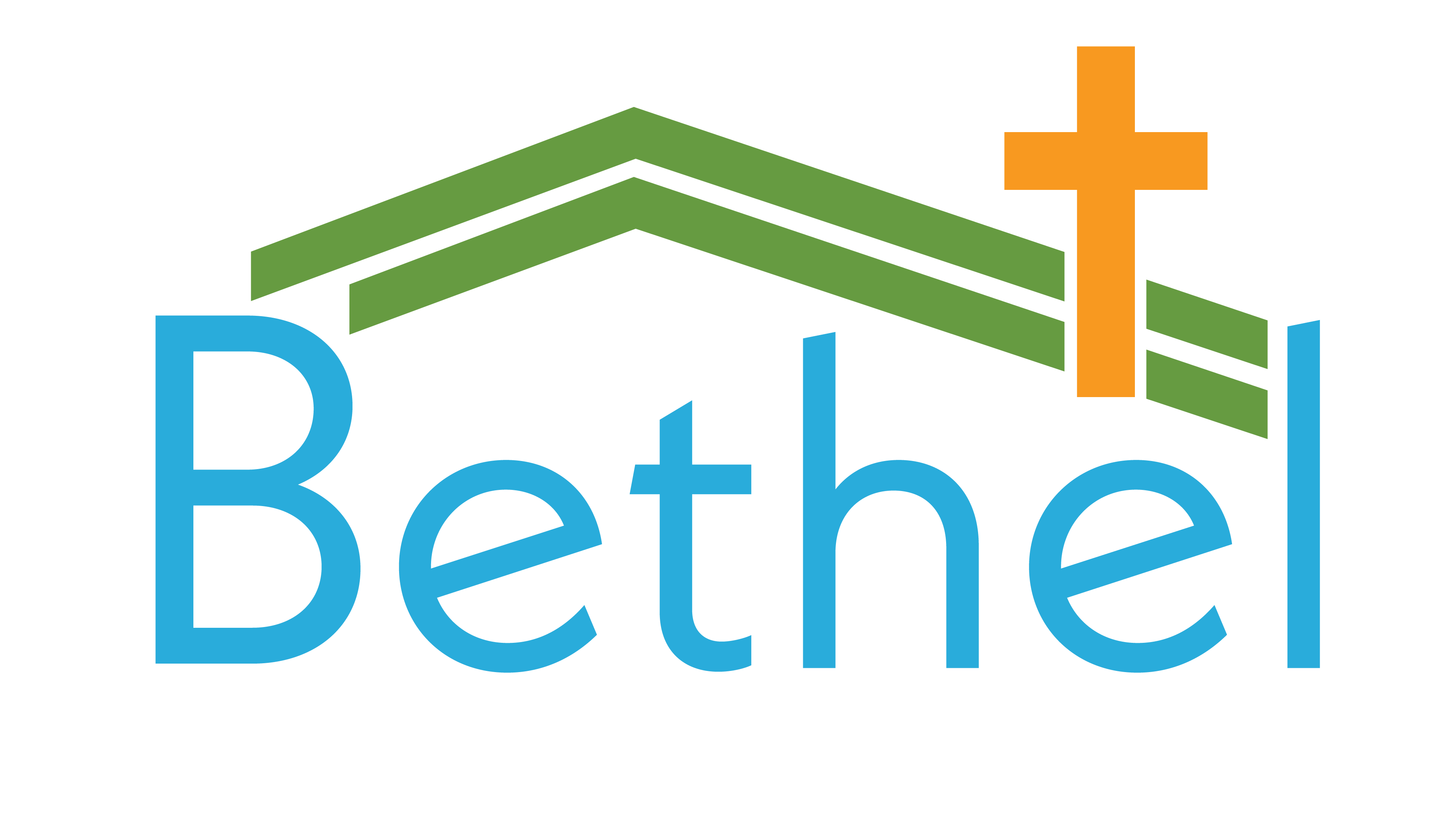 full colour Bethel logo with white text